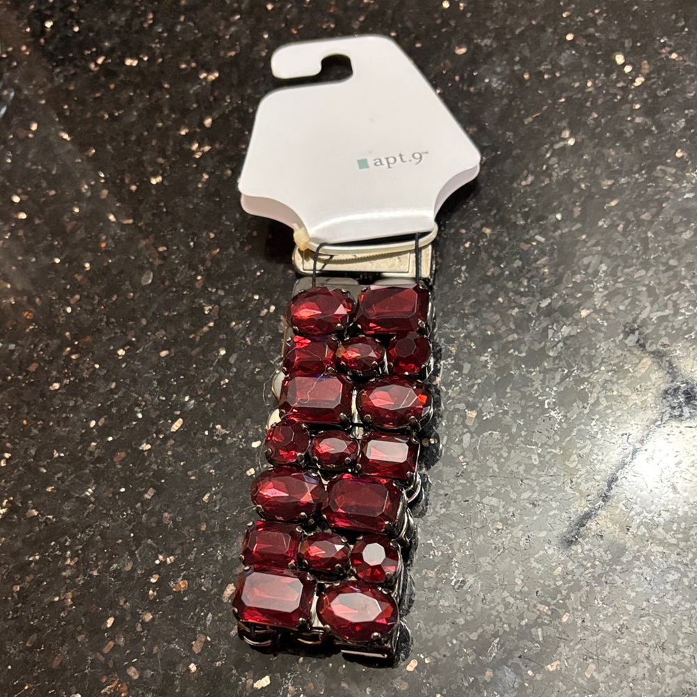 Apt.9 rhinestone bracelet new
